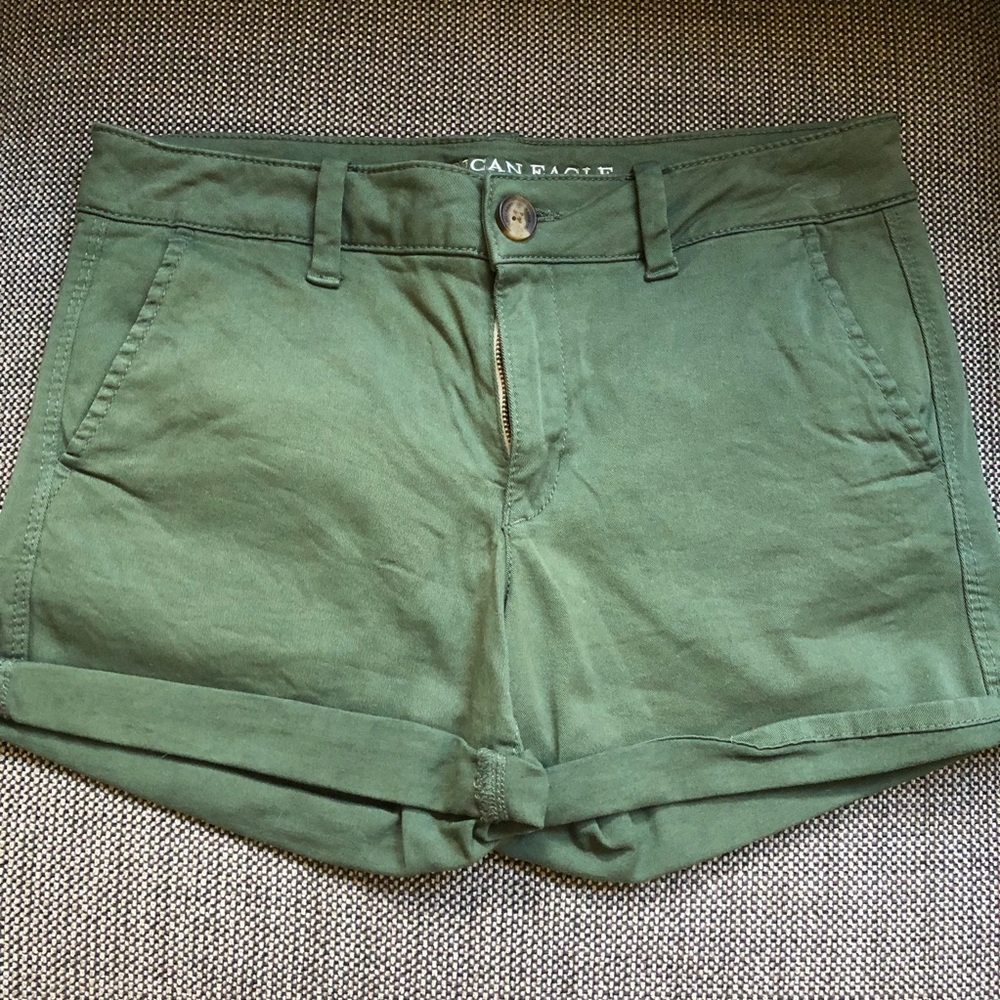 Olive Green Shorts